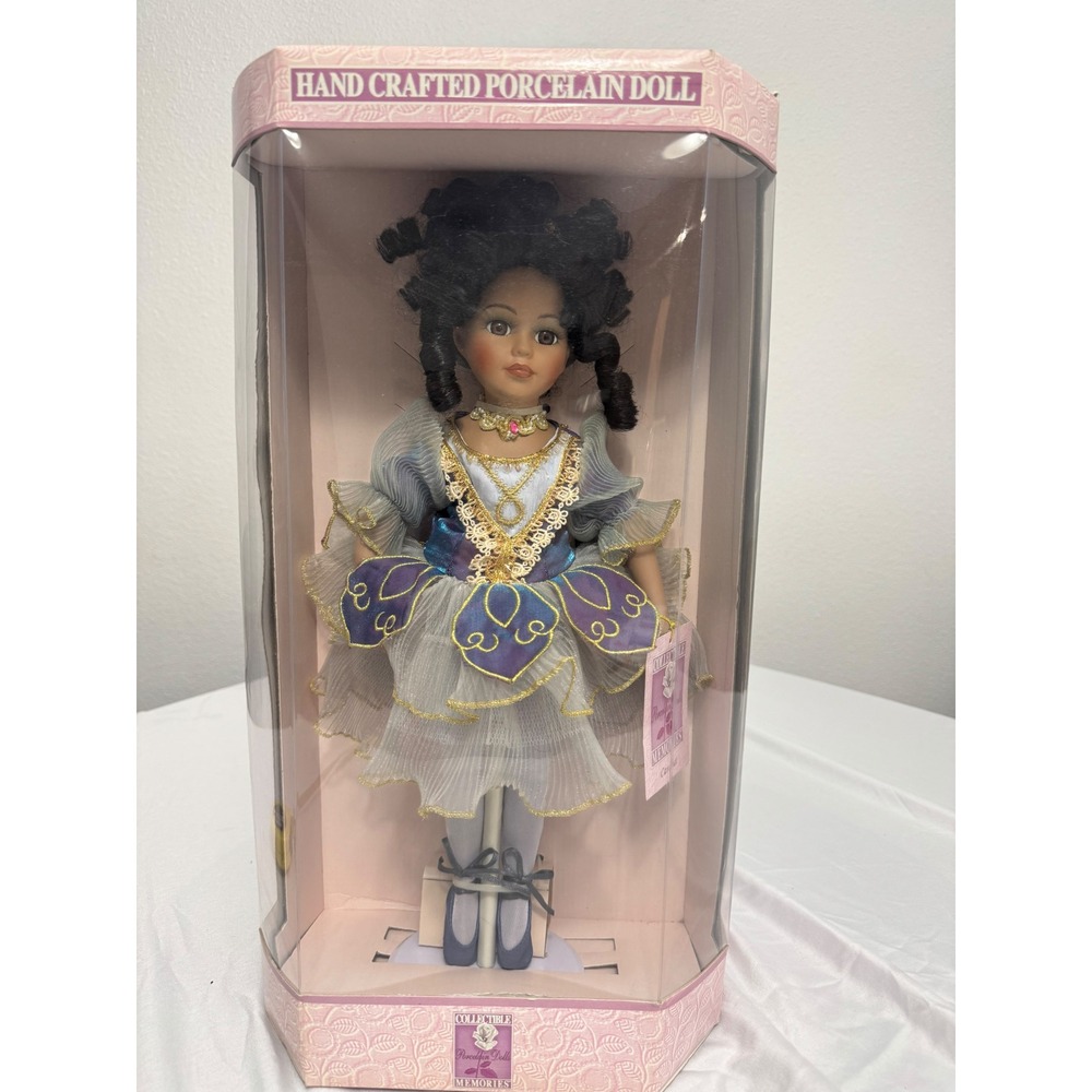 Collectible Memories Candace Porcelain Doll 16 inch Limited Edition Ballerina